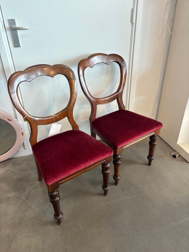 Antieke Victoriaanse eetkamerstoel, Antiek en Kunst, Ophalen
