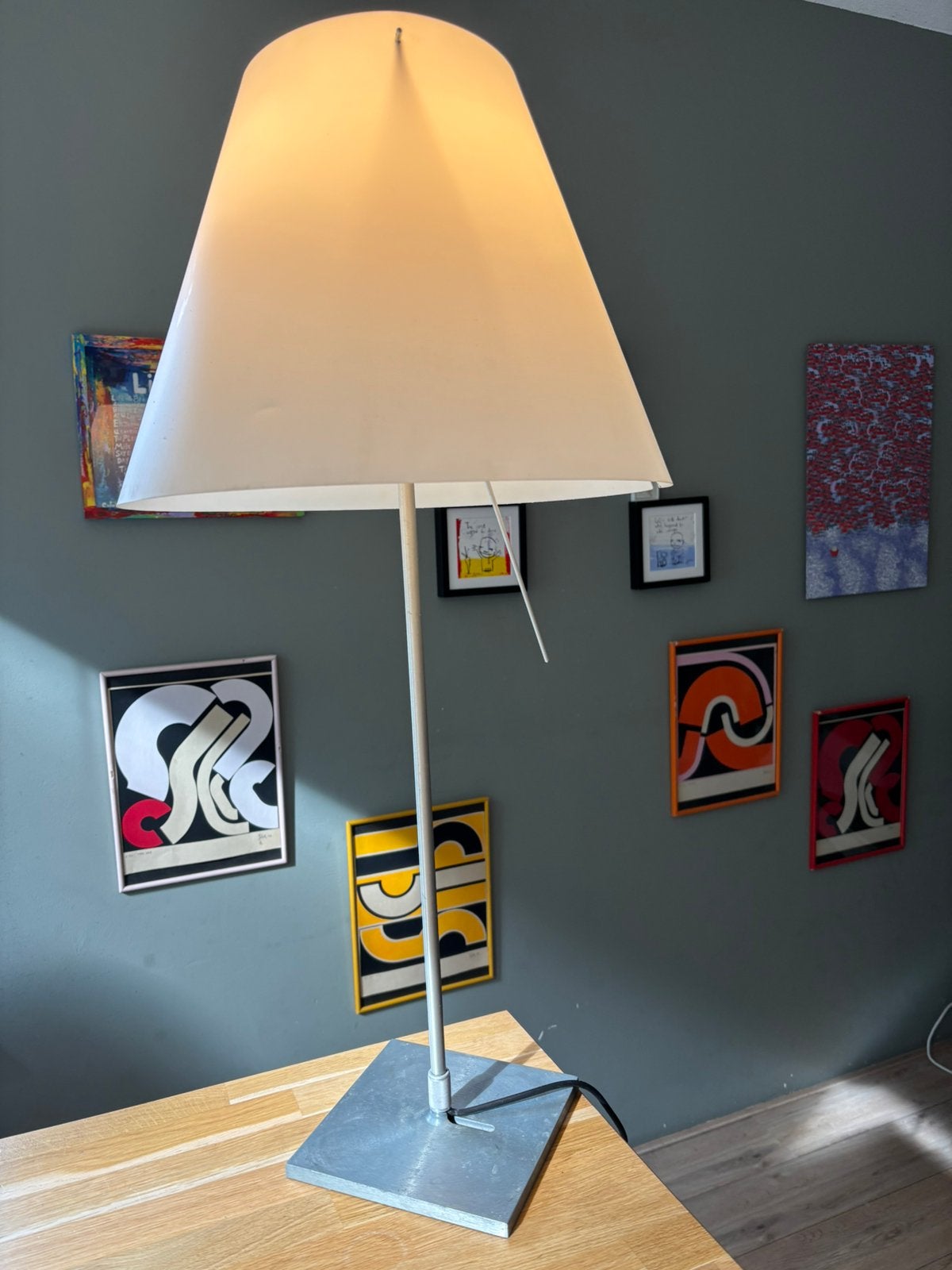 Sfeervolle lamp, Huis en Inrichting, Lampen | Tafellampen, Ophalen, Gebruikt