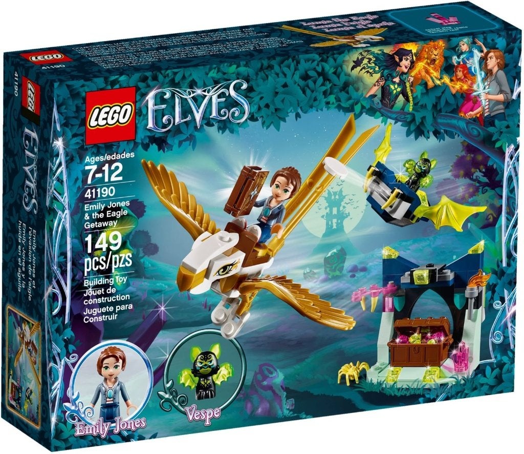 LEGO Elves 41190 Emily Jones en de Adelaarontsnapping, Lego, Nieuw, Ophalen of Verzenden, X