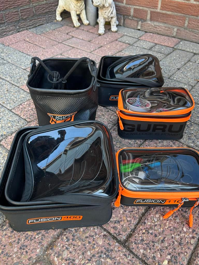 Complete Guru Vis Set - Alles voor de visser! 3 Hengels!, Ophalen, Gebruikt, Overige typen