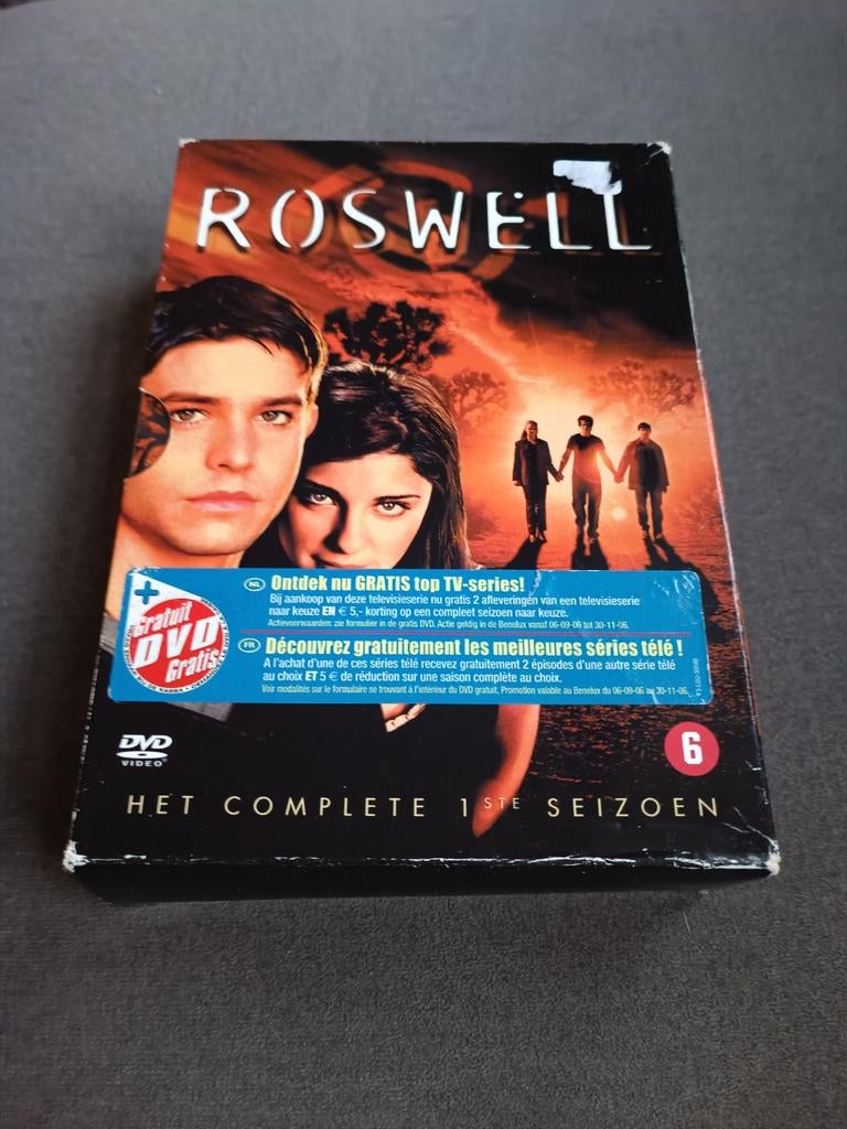 Roswell seizoen 1 - dvd, Vanaf 12 jaar, Ophalen of Verzenden, Zo goed als nieuw, Komedie