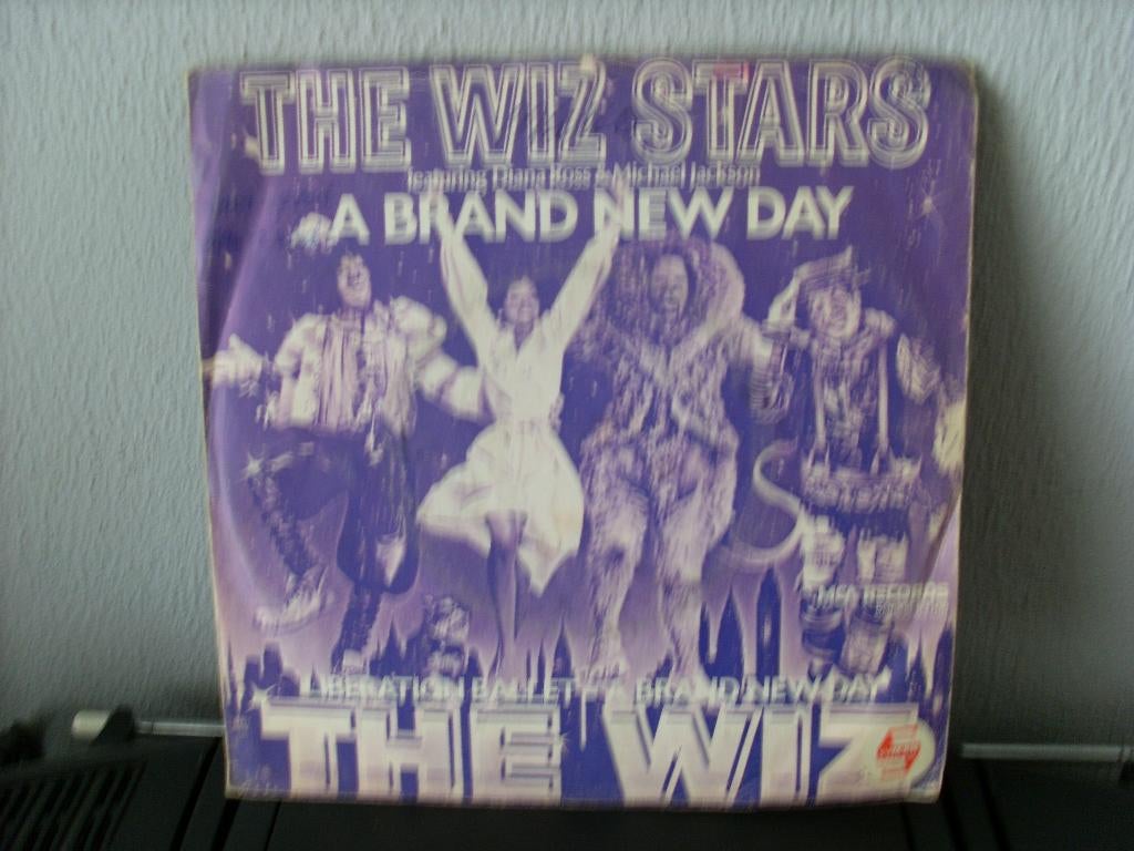 The Wiz Stars Featuring Diana Ross & Michael Jackson ---2640, Cd's en Dvd's, Vinyl | Filmmuziek en Soundtracks, Verzenden, Gebruikt