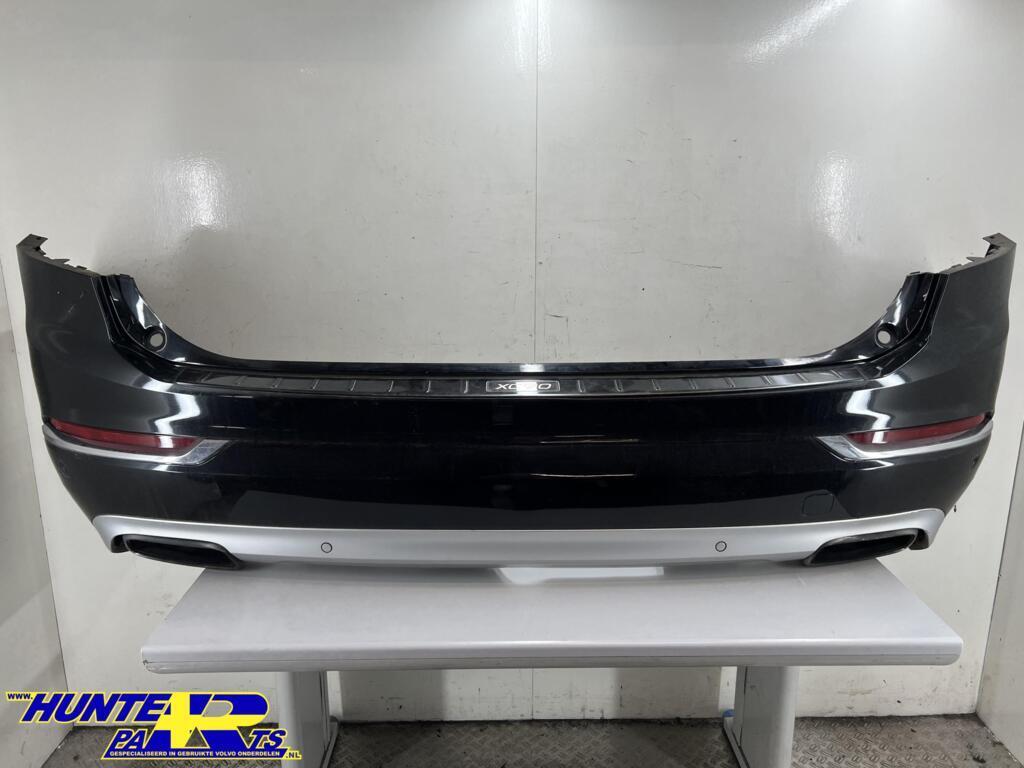Achterbumper zwart 717-46 Volvo XC90 II ('14-'22) 31353430, Gebruikt, Ophalen of Verzenden, Volvo, Bumper
