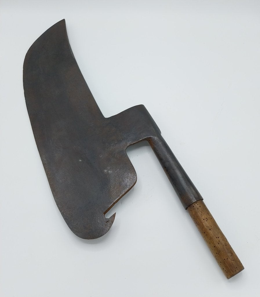 Grote 18e Eeuwse Oostenrijkse Rechtshandige Kantbijl (59245), Antiek en Kunst, Antiek | Gereedschap en Instrumenten, Ophalen of Verzenden