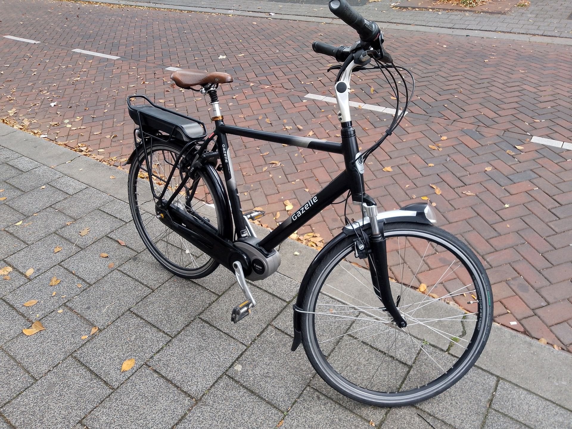 Gazelle Orange C7 Comfort h61 elektrische herenfiets Bosch, Gebruikt, -, -, -
