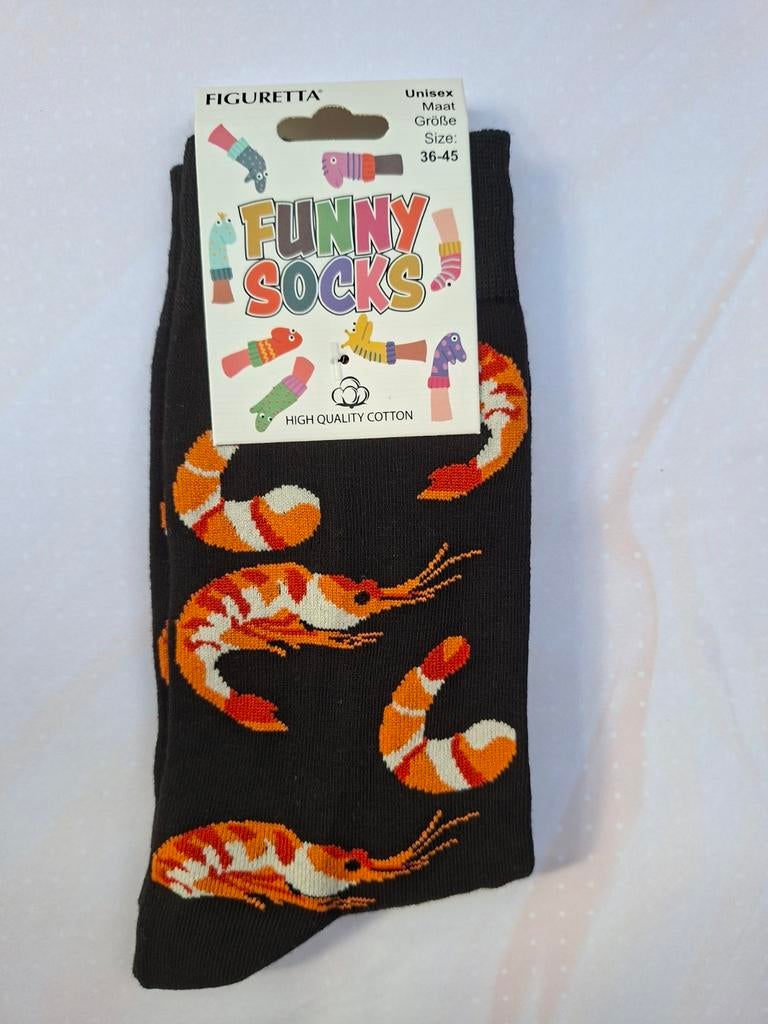 Funny Socks: One Size!  5 paar voor € 15,-, Sokken en Kniesokken, Overige kleuren, Nieuw, Overige maten