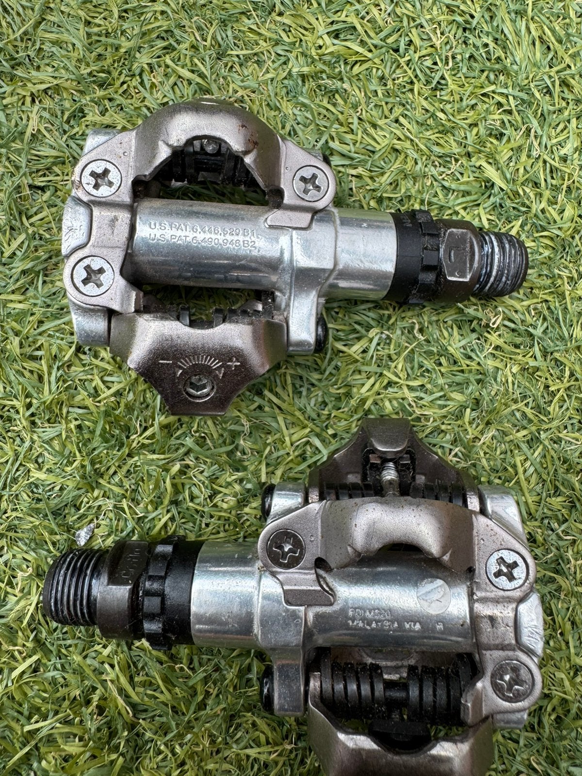 Shimano PDM520 mtb pedalen, Ophalen of Verzenden, Gebruikt, Crankstel of Pedalen