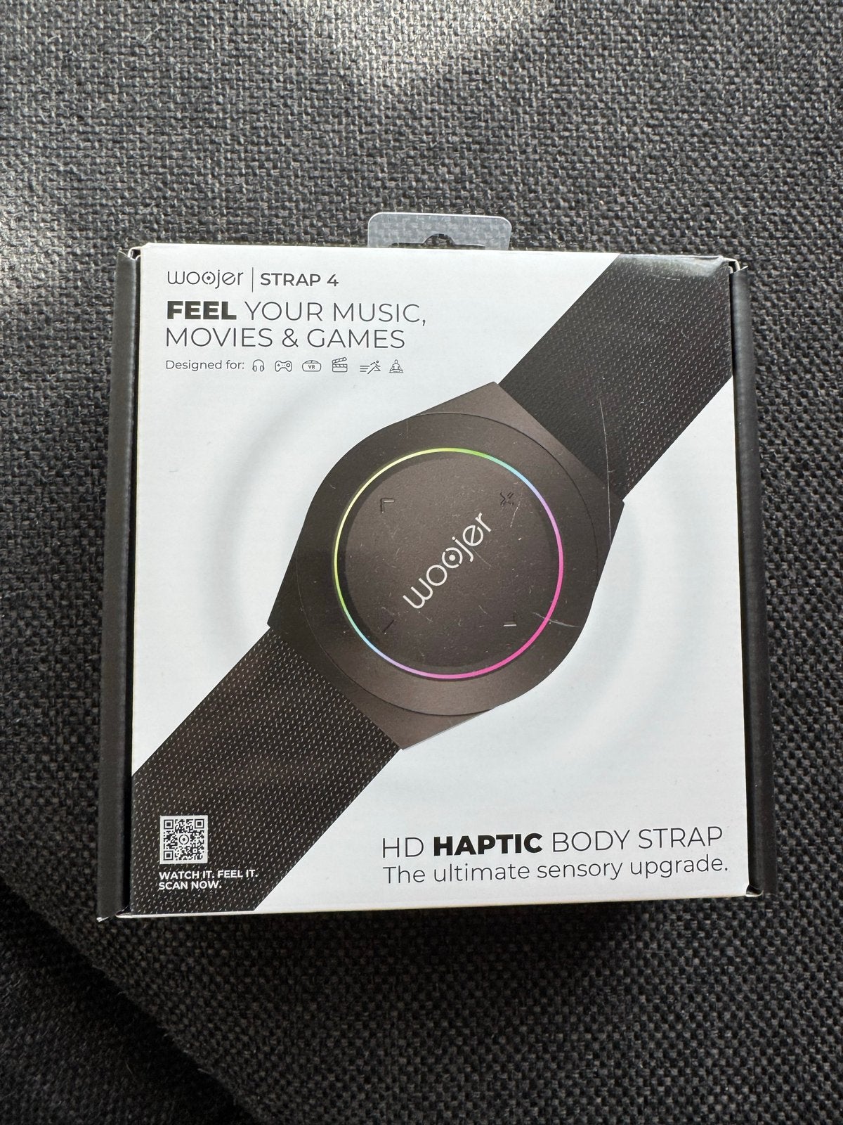 Nieuw! Woojer Strap 4 - Haptische Body Strap voor Immersie, Ophalen of Verzenden, Nieuw