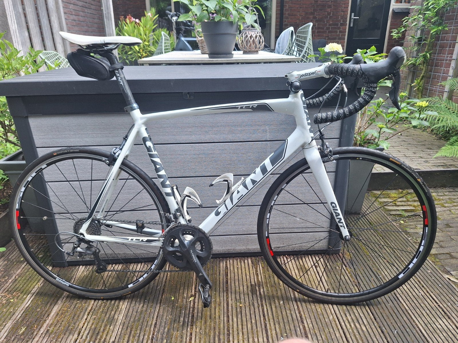 Giant TCR Racefiets Ultegra, Gebruikt, Aluminium, 61 tot 65 cm, Meer dan 20 versnellingen
