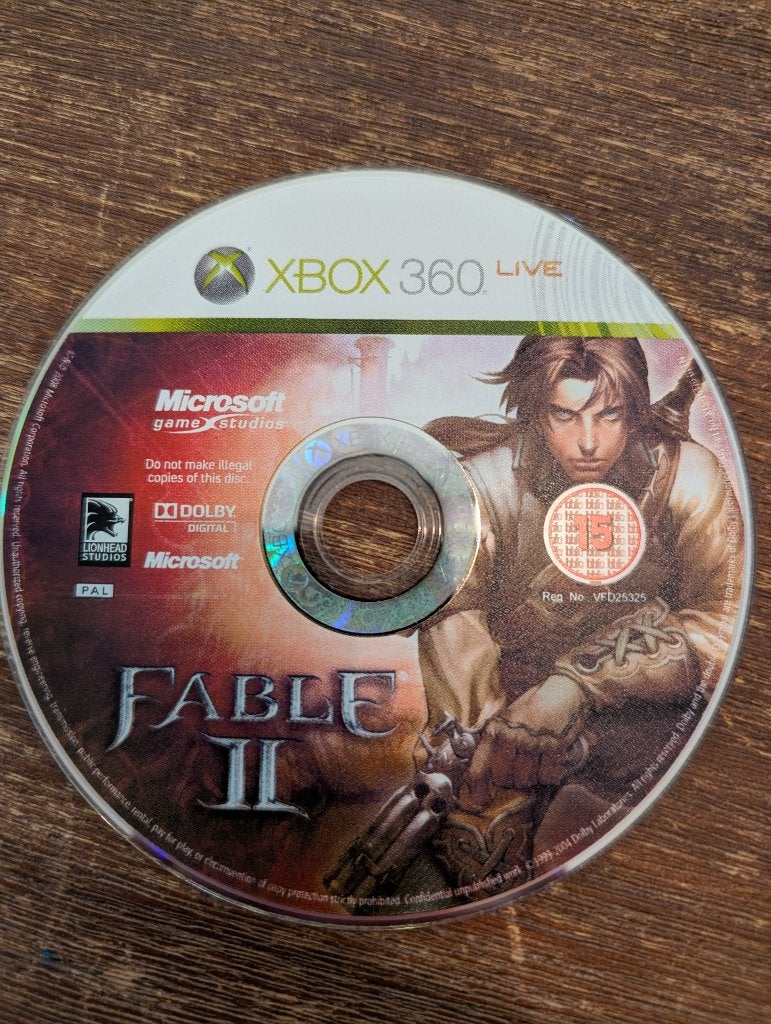 Fable II - Xbox 360 - Alleen disc, 1 speler, Ophalen of Verzenden, Role Playing Game (Rpg), Vanaf 16 jaar