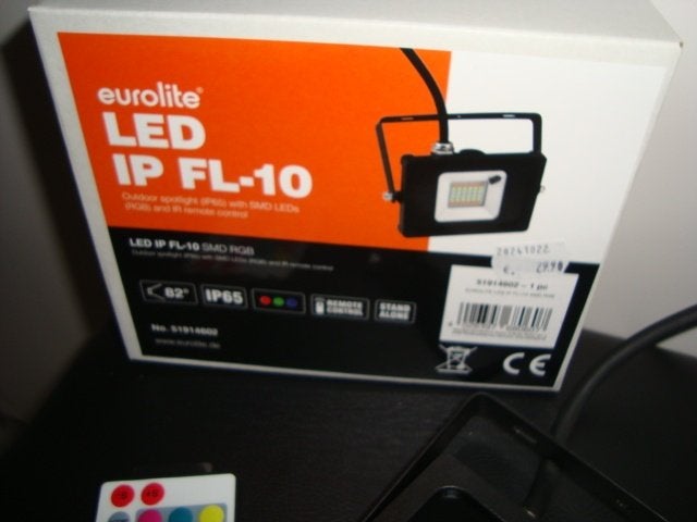 Nieuw: Eurolite LED IP FL10 SMD RGB met remote 20241022, MTE, Nieuw, Ophalen of Verzenden, Mteurope@outlook.com