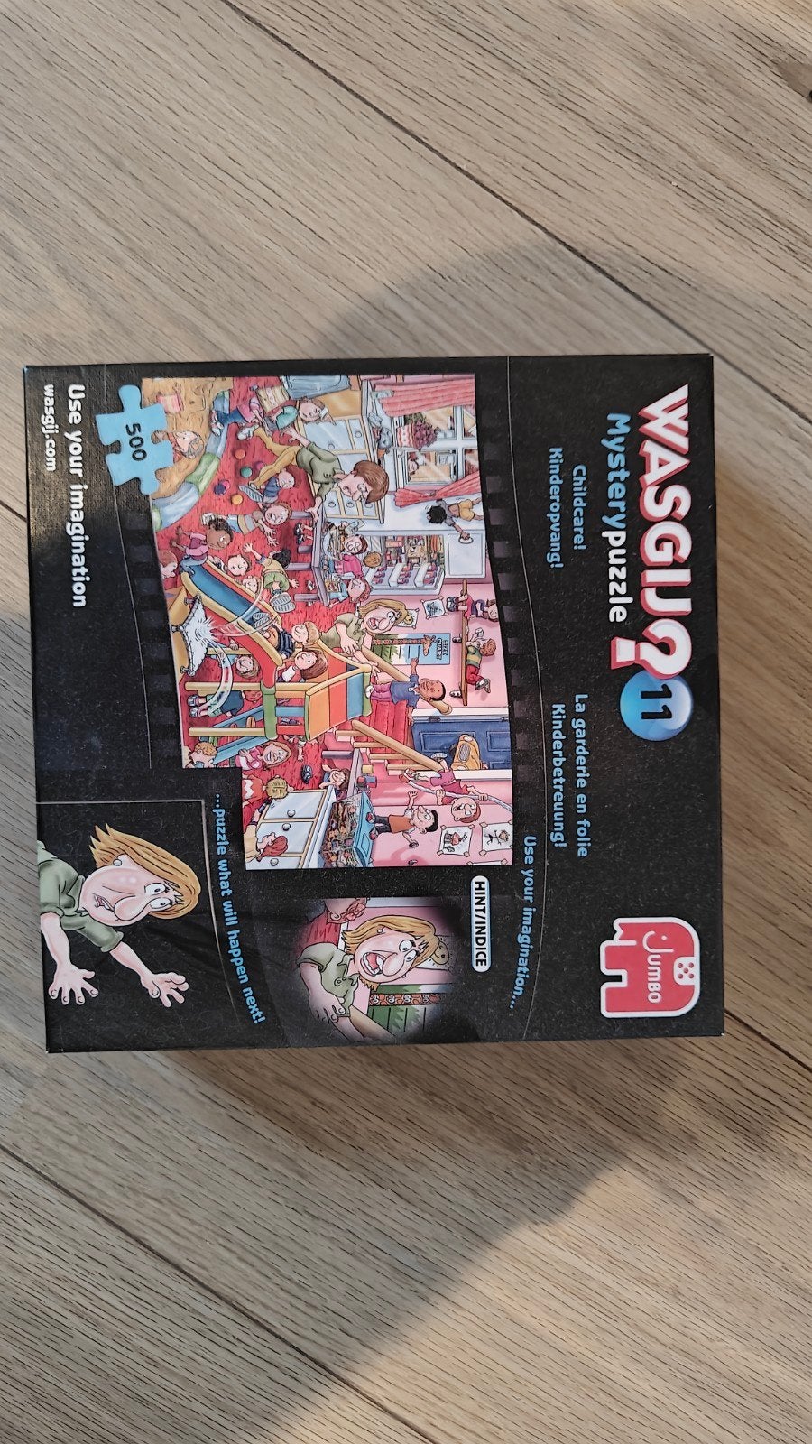 Wasgij Mystery 11 Kinderopvang! 500 stukjes puzzel, Hobby en Vrije tijd, Denksport en Puzzels, Ophalen of Verzenden, Minder dan 500 stukjes