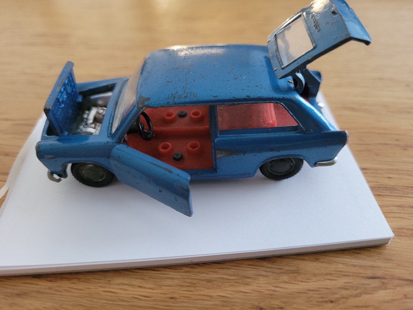 politoys-m autobianchi no 522 matchbox  no 30, Ophalen of Verzenden, Gebruikt, Auto