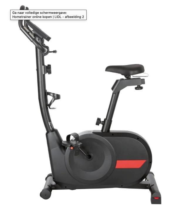 Hometrainer fiets weinig km's :), Sport en Fitness, Fitnessapparatuur, Zo goed als nieuw, Hometrainer, Benen, Buik, Rug, Ophalen