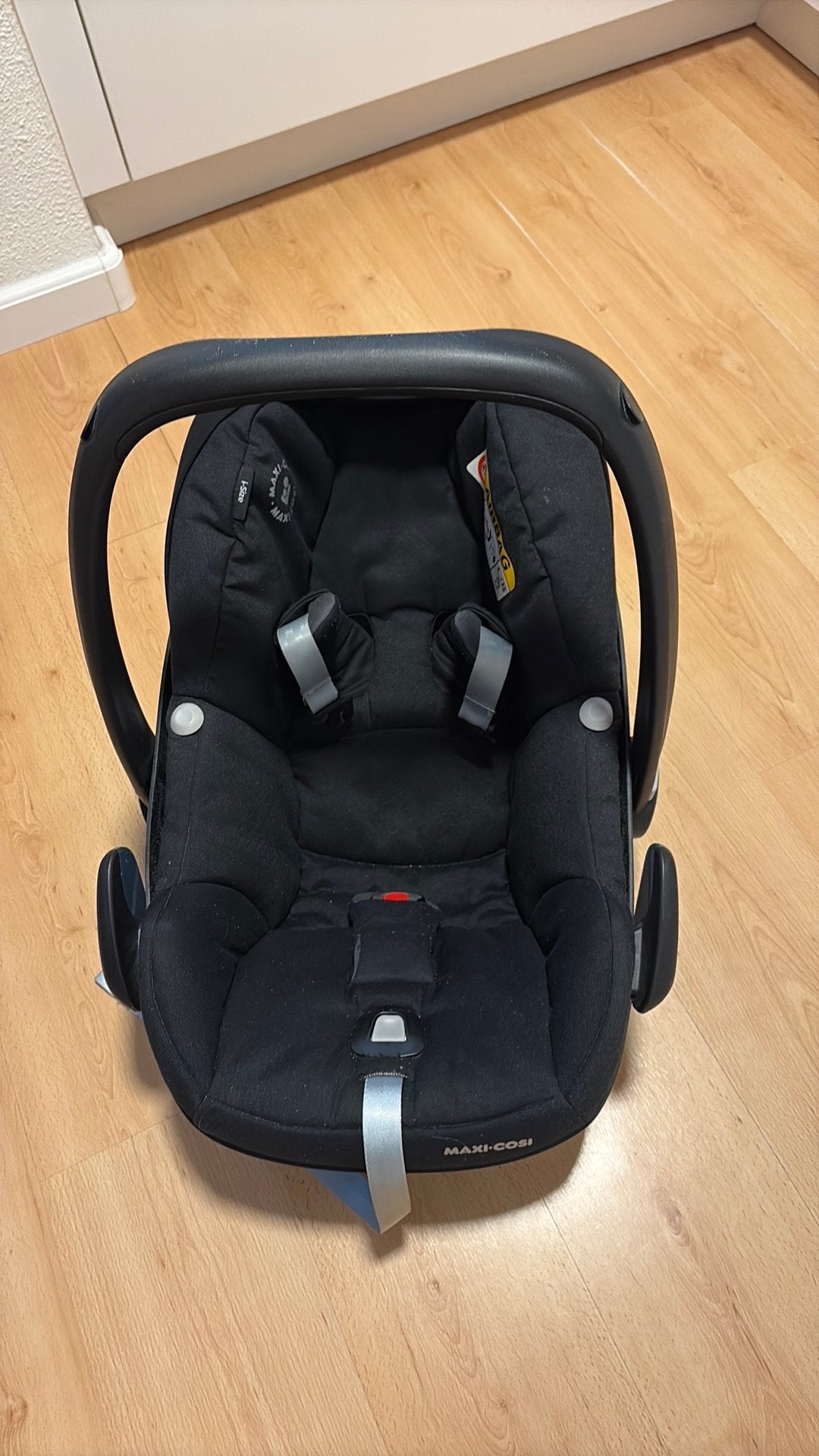 Maxi cosi pebble pro i-size zwart, Ophalen, Zo goed als nieuw, Isofix, 0 t/m 13 kg