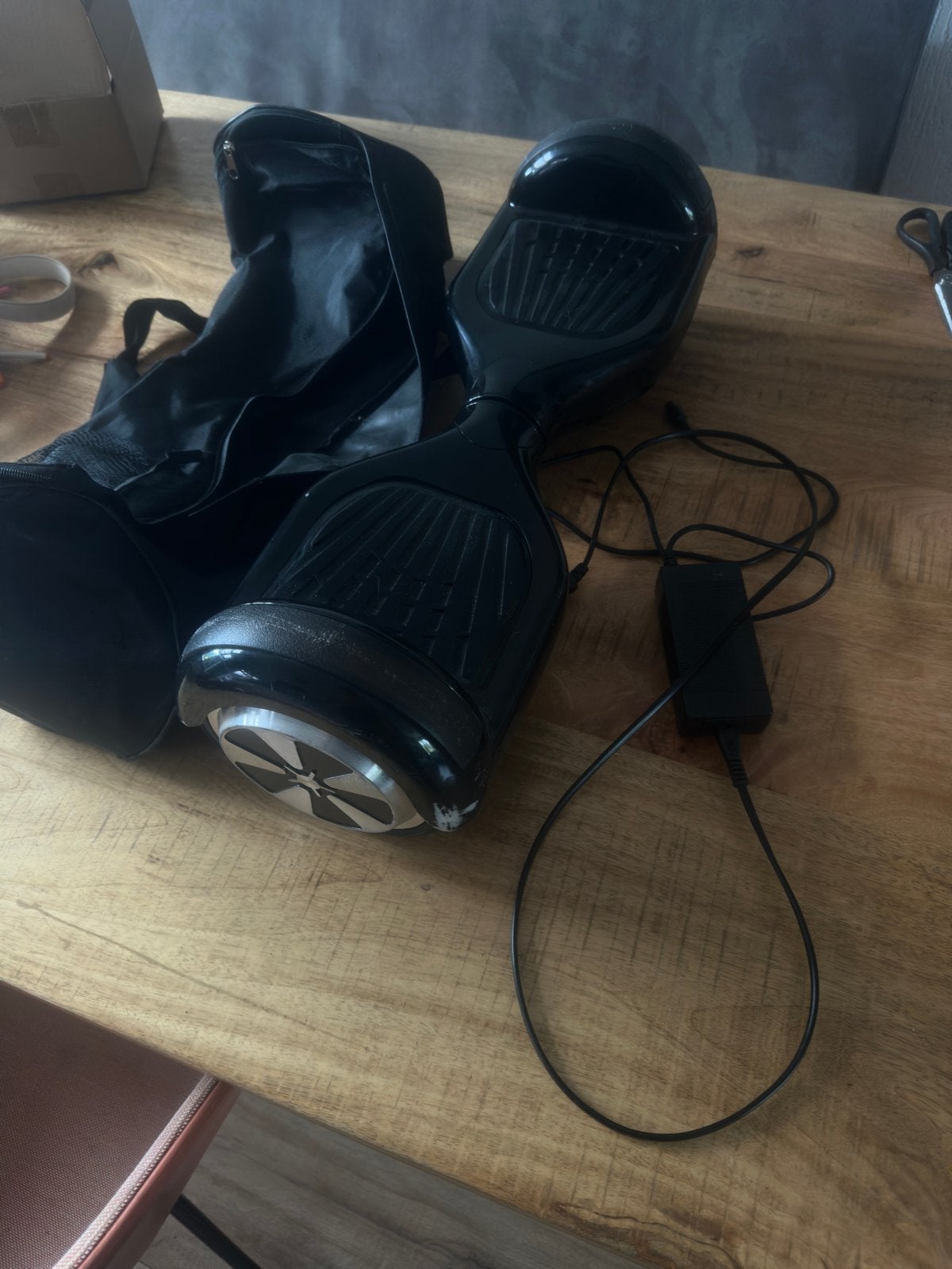 Hoverboard/Oxboard met lader, nieuwe accu en draagtas, Kinderen en Baby's, Speelgoed | Buiten | Accuvoertuigen, Ophalen, Gebruikt