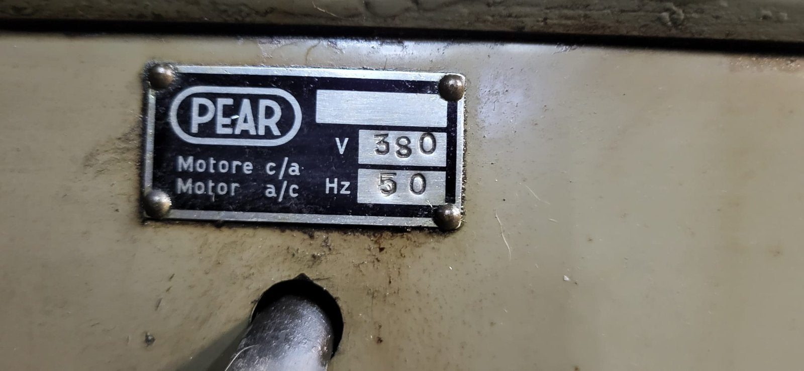 De Pear Pantograaf graveermachine, Ophalen, Gebruikt