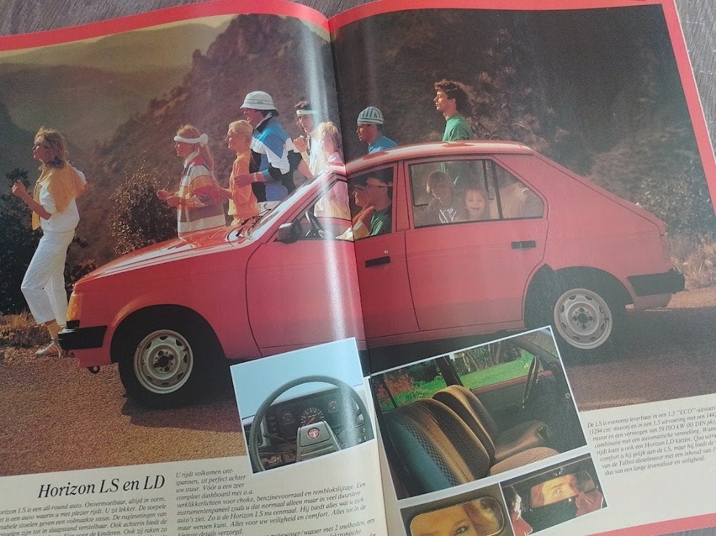 Talbot Simca Horizon autofolder, Ophalen of Verzenden, Nieuw, Overige merken
