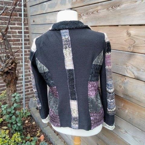 Vest zwart/ paars/ kaki Lulu-H mt M Winter Vaste prijs OPR, Kleding | Dames, Maat 38/40 (M), Zwart, Ophalen of Verzenden, Zo goed als nieuw