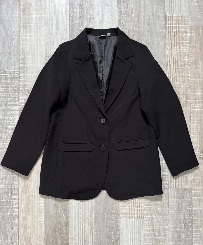 Name-it blazer zwart, maat 134-140, Meisje, Ophalen of Verzenden, Zo goed als nieuw, Name It