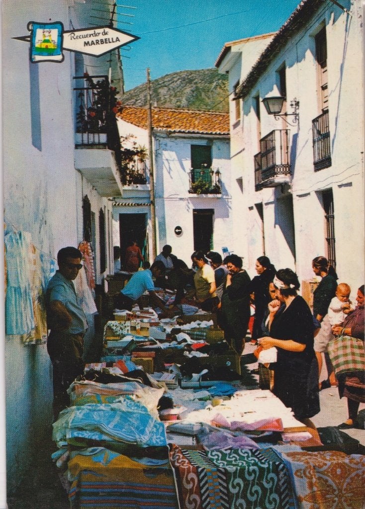Spanje Benalmadena Ambulante Markt, Verzenden, 1960 tot 1980, Ongelopen, Gebouw