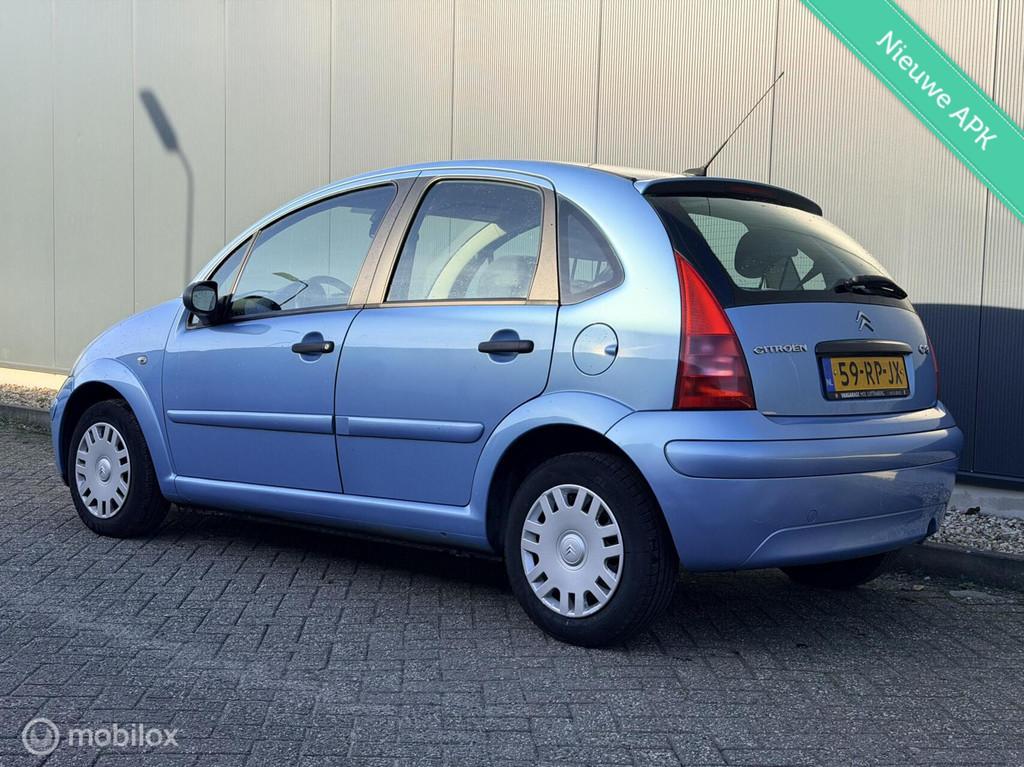 Citroen C3 1.4i Attraction NAP/NWEAPK/CLIMA, Voorwielaandrijving, Blauw, Origineel Nederlands, Bedrijf