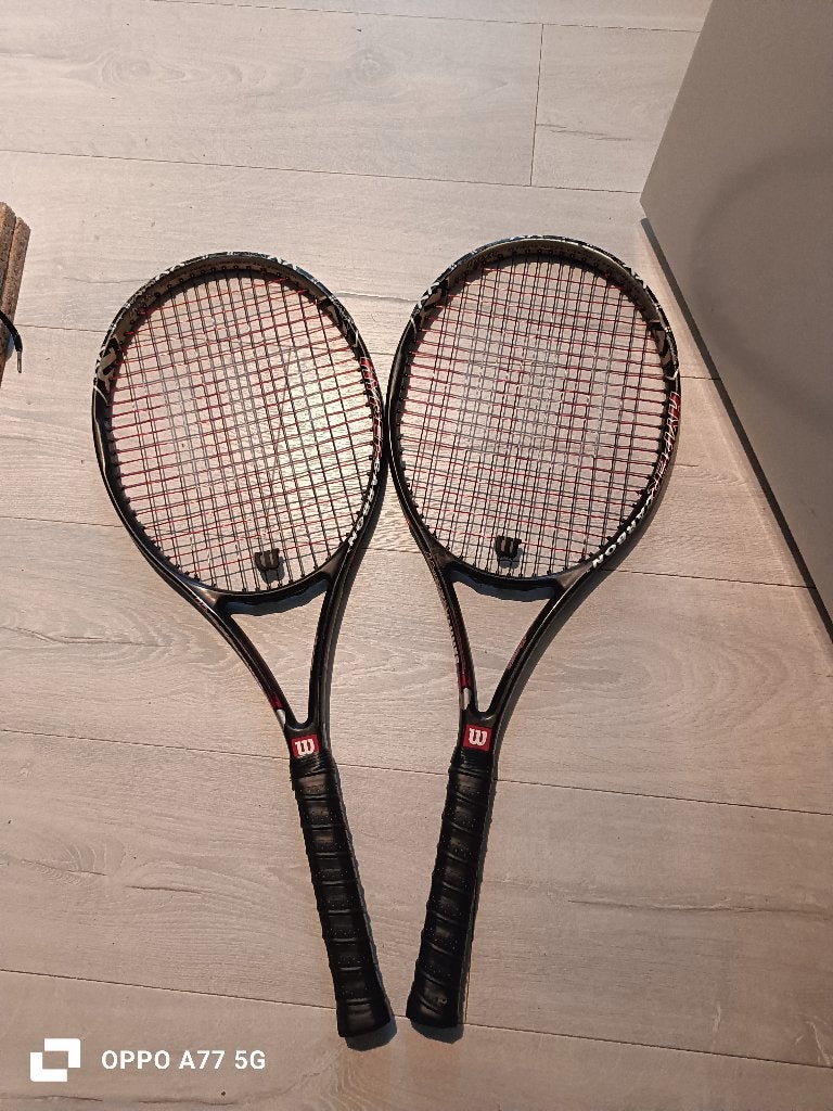 te koop wilson  tennisrackets grip 2 ook los te koop, L2, Gebruikt, Ophalen of Verzenden, Wilson
