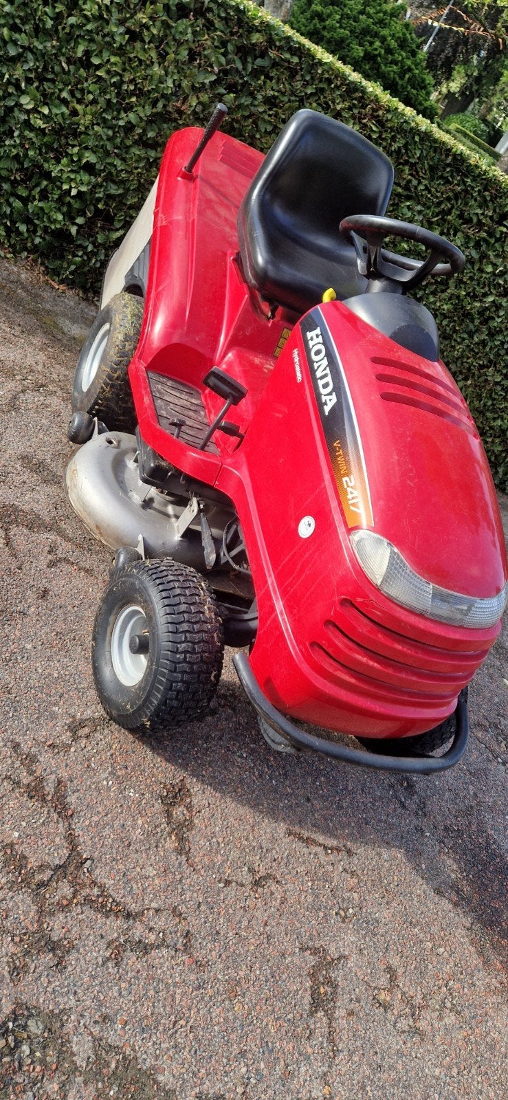Honda 2417 zitmaaier, Tuin en Terras, Zitmaaiers, Ophalen, Gebruikt, 90 tot 120 cm