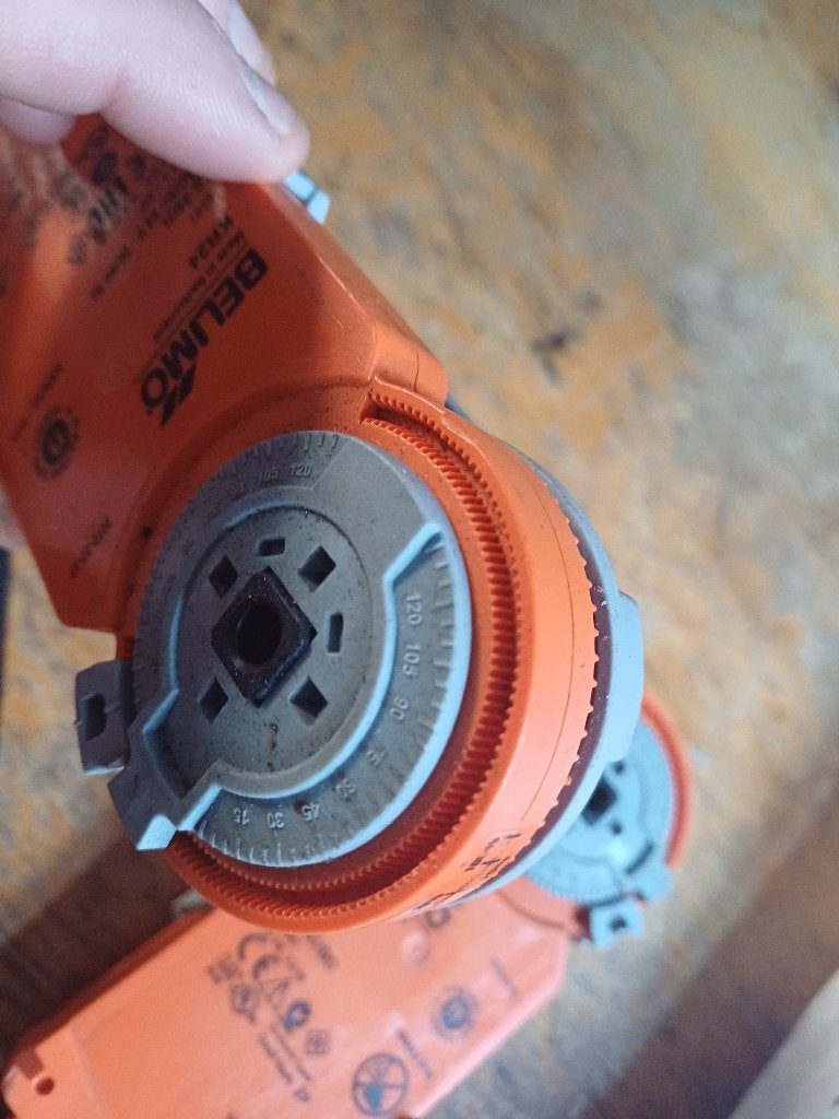 Draaimotoren / rotatieve acuator Belimo, Hobby en Vrije tijd, Elektronica-componenten, Ophalen of Verzenden, Gebruikt