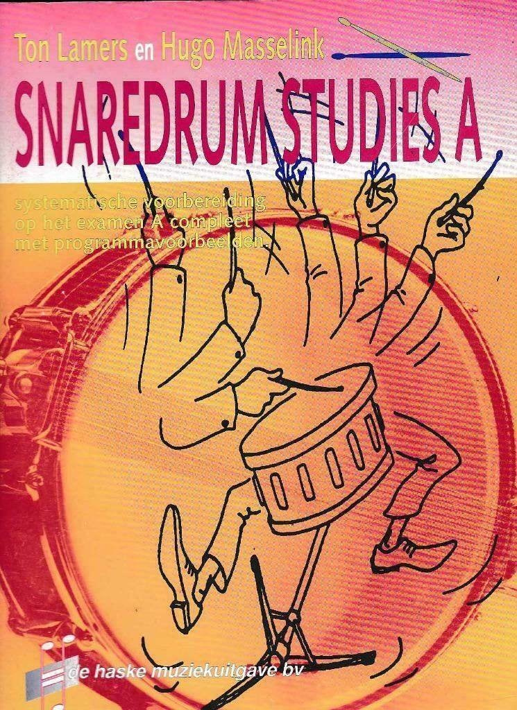 Snaredrum Studies A - Lamers Masselink, Muziek en Instrumenten, Bladmuziek, Gebruikt, Klassiek, Drums of Percussie, Ophalen of Verzenden
