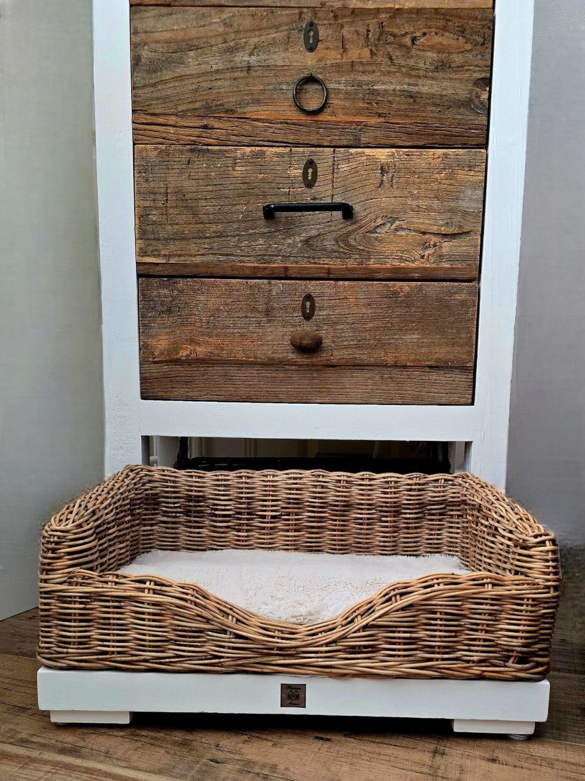 Rivièra maison hondenmand rustic rattan, Ophalen of Verzenden, Riet