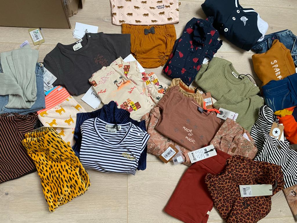 Pakket 2: babykleding 29 items partij, Ophalen of Verzenden, Zo goed als nieuw, Maat 86