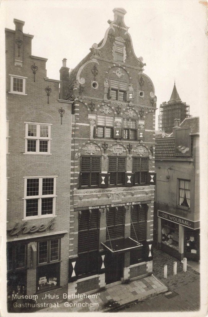 Gorinchem, Museum Huis Bethlehem, Ophalen of Verzenden, 1940 tot 1960, Gelopen, Zuid-Holland