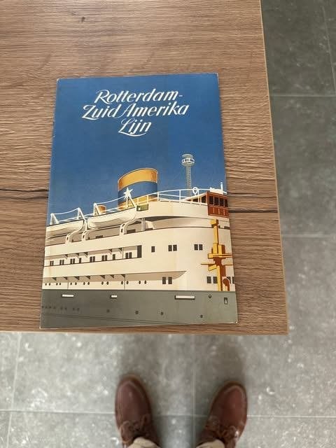Rotterdam Zuid Amerika lijn Van Nievlet Goudriaan, Ophalen of Verzenden, Nieuw, Boek of Tijdschrift