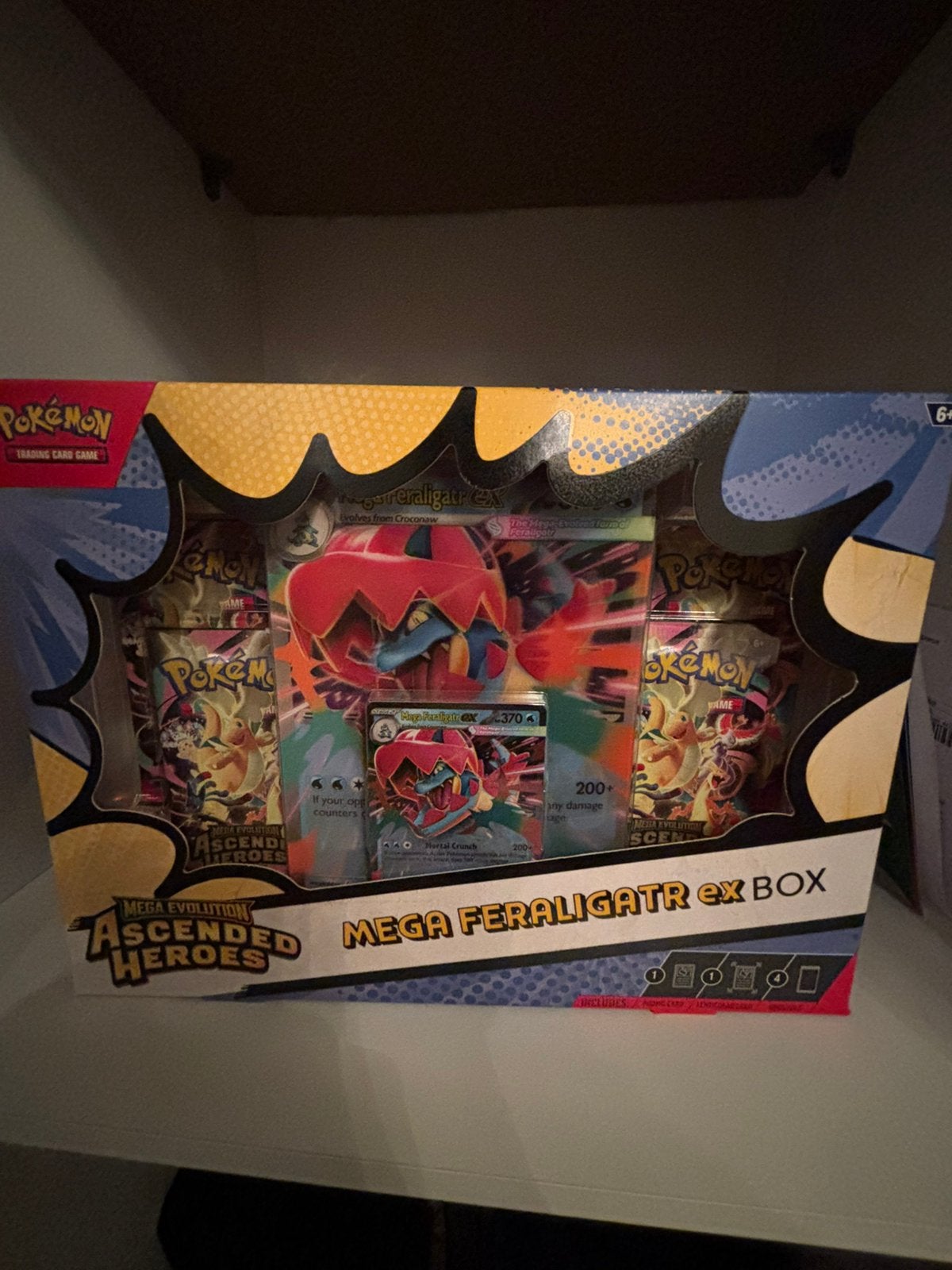Ascended heroes mega feraligatr box, Ophalen of Verzenden, Nieuw