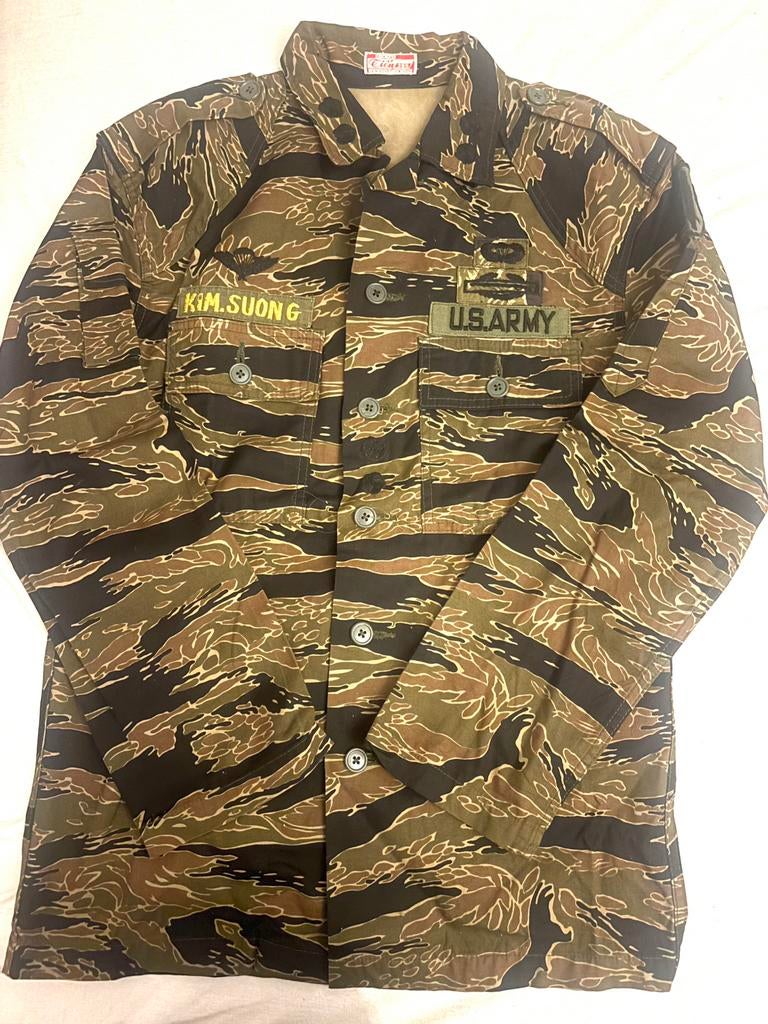 TIGER STRIPE VIETNAM, Verzamelen, Ophalen of Verzenden, Landmacht, Nederland, Kleding of Schoenen