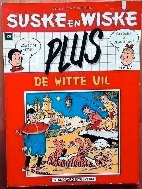 Suske en Wiske plus 24 De witte uil - Willy Vandersteen 1993, Eén stripboek, Ophalen of Verzenden, Zo goed als nieuw