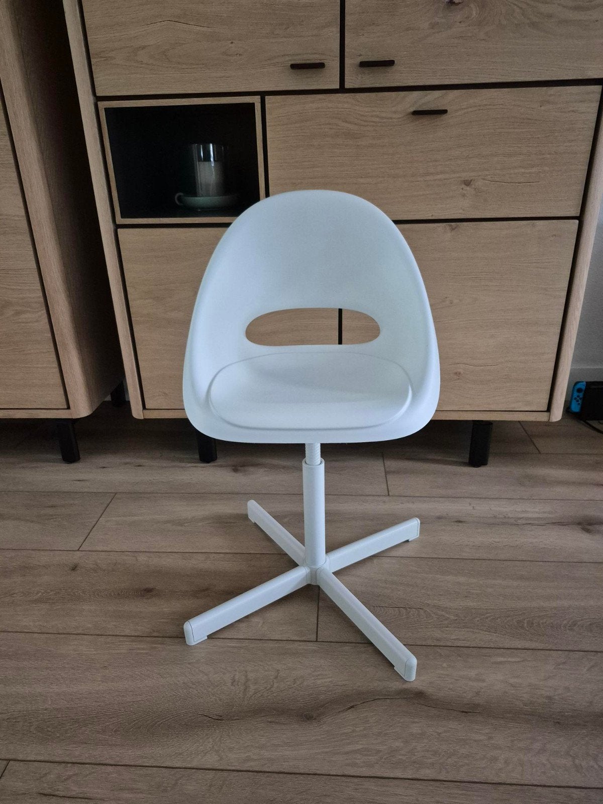 kinderbureaustoel, Ophalen, Nieuw, Wit, Bureaustoel