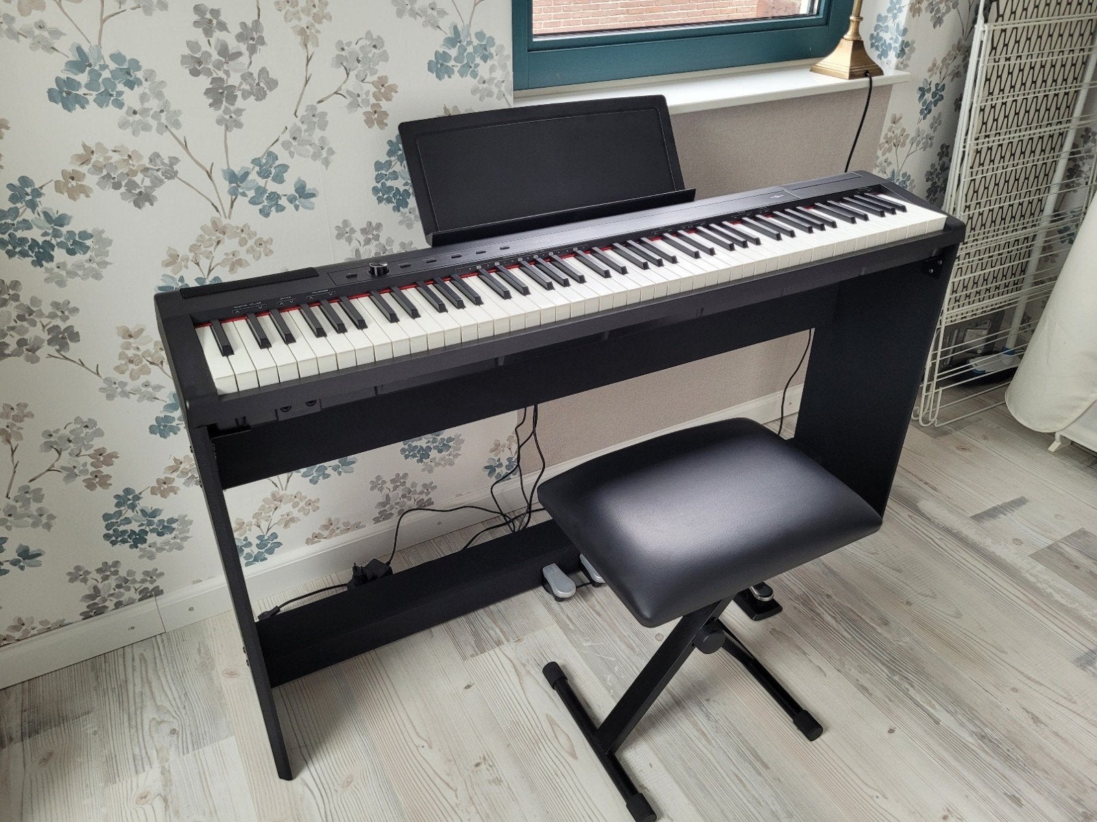 Visionkey 200 Digitale Piano - 88 toetsen, Ophalen, Zwart, Digitaal, Zo goed als nieuw