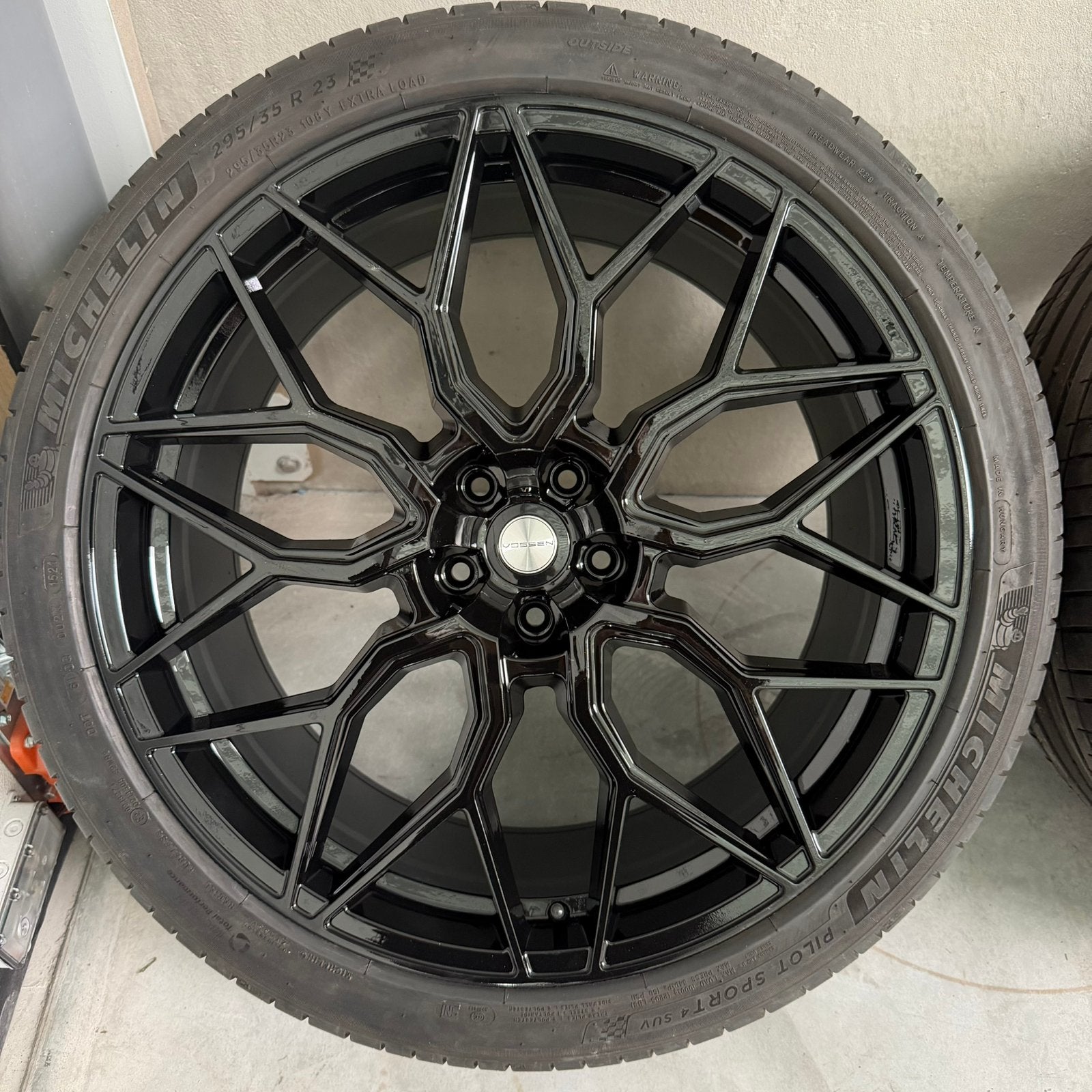 23 inch Range Rover Sport velgen met banden, Gebruikt, 295 mm, Banden en Velgen, Overige maten