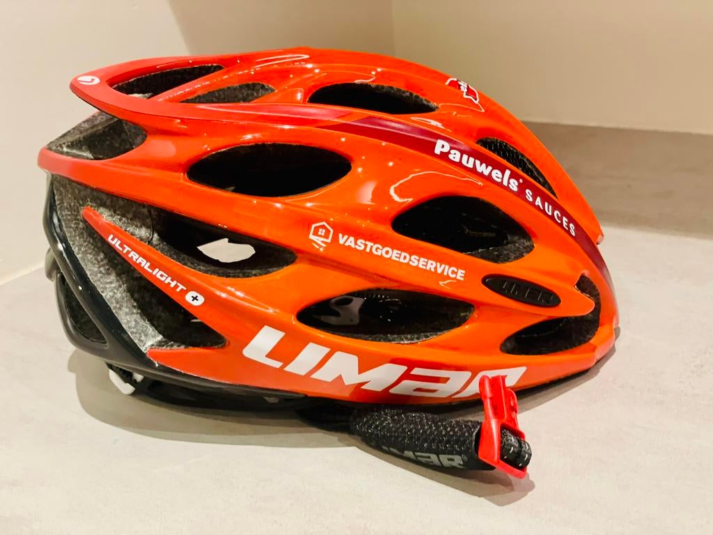 Wielrenkleding wielrenhelm fietshelm Limar M 53-57 cm, Ophalen of Verzenden, Zo goed als nieuw