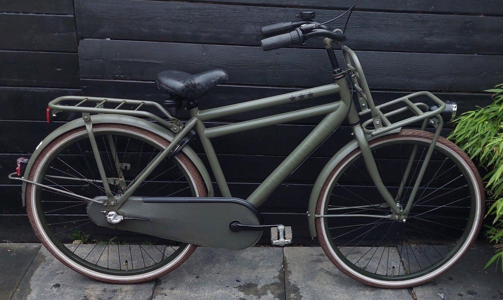 Cortina U4 Transport Pure Utility RAW 26" N3 AXA, Terugtraprem, Cortina U4 transportfiets, Versnellingen, Zo goed als nieuw