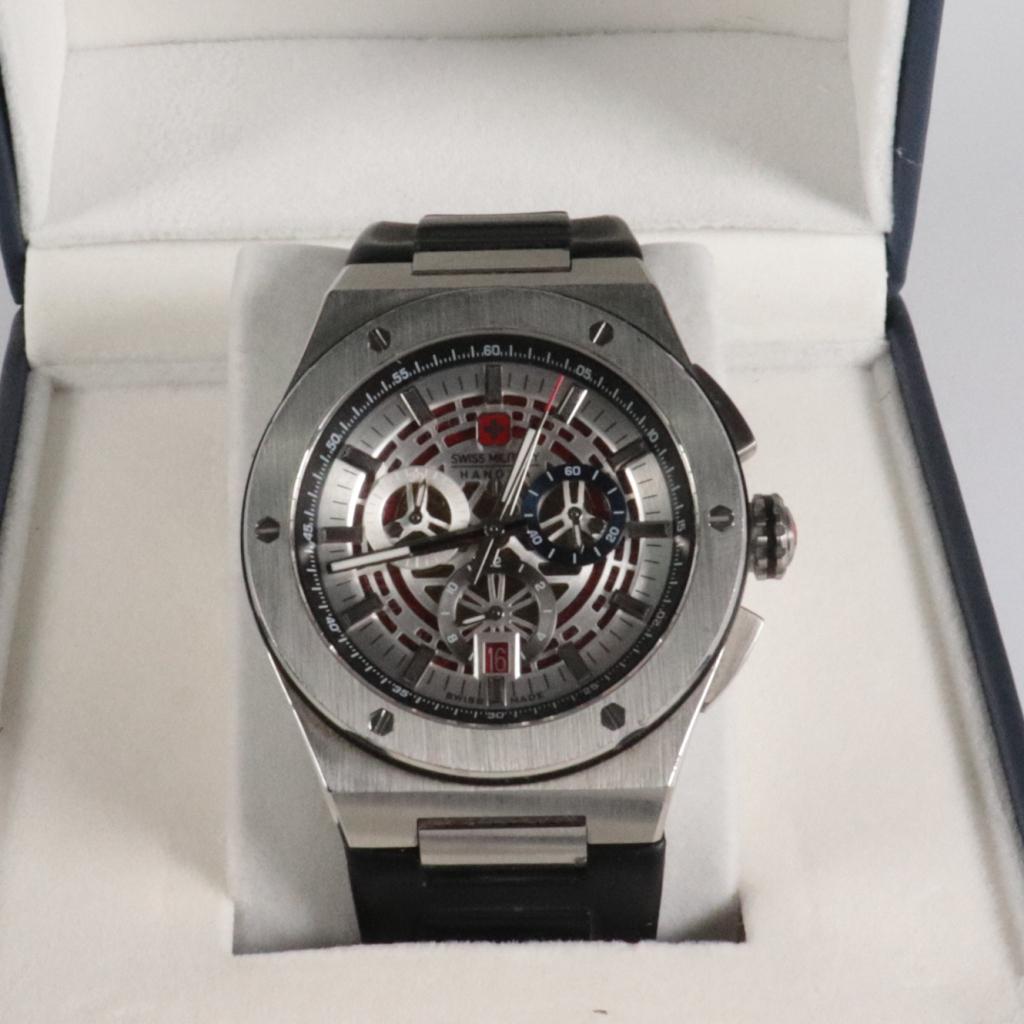 Swiss Military Hanowa Land Mission Horloge - Nette staat, Sieraden, Tassen en Uiterlijk, Horloges | Heren, Gebruikt