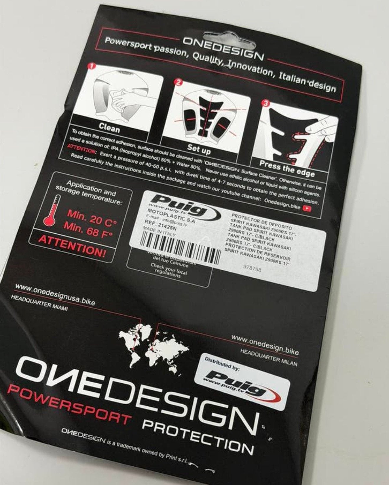 Tankpad Kawasaki Z900RS 2017-2026 Protector stickers nieuw, Motoren, Ophalen of Verzenden, H, H, H