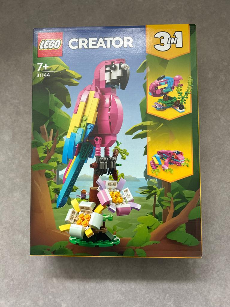 LEGO Creator 3in1 Exotische roze papegaai 31144, Lego, Nieuw, Ophalen of Verzenden, Ongeopend/sealed