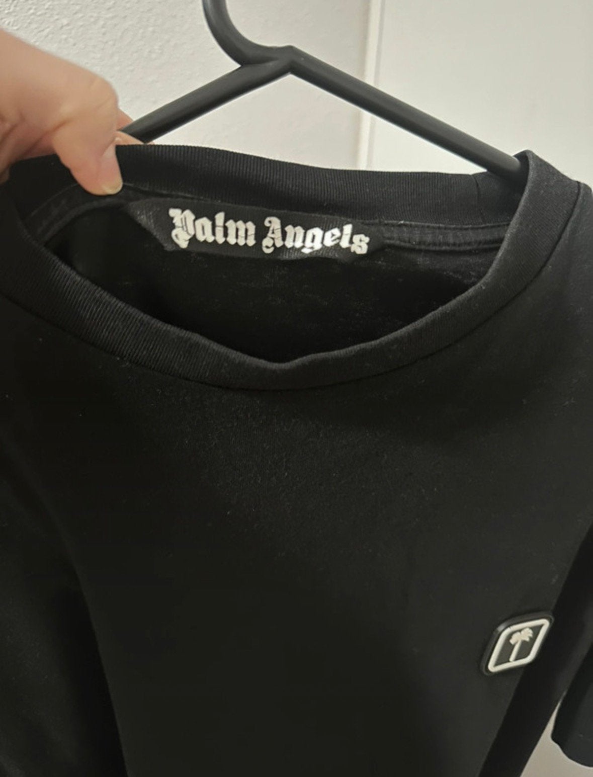 T- shirt Palm Angels size XL, Ophalen, Zo goed als nieuw, Maat 56/58 (XL), Zwart