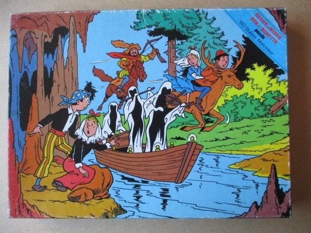 adv10285 suske en wiske puzzel 5, Ophalen, Suske en Wiske, Gebruikt, Boek of Spel