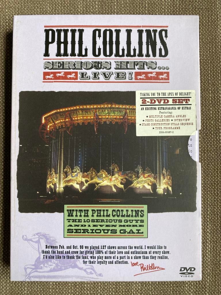 Phil Collins - Serious Hits... Live! (2-dvd Set), Alle leeftijden, Boxset, Muziek en Concerten, Ophalen of Verzenden