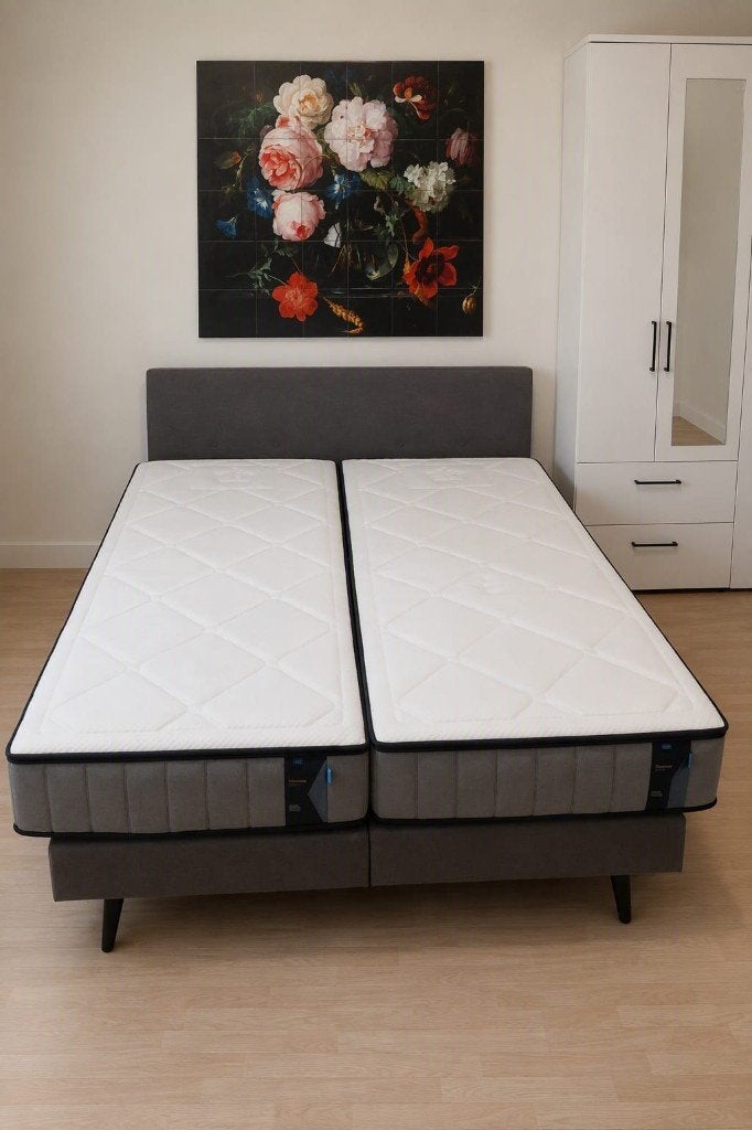 2x Auping matrassen – Elysium X & Y – Topstaat – Setprijs, Ophalen, 90 cm, Tweepersoons, Zo goed als nieuw