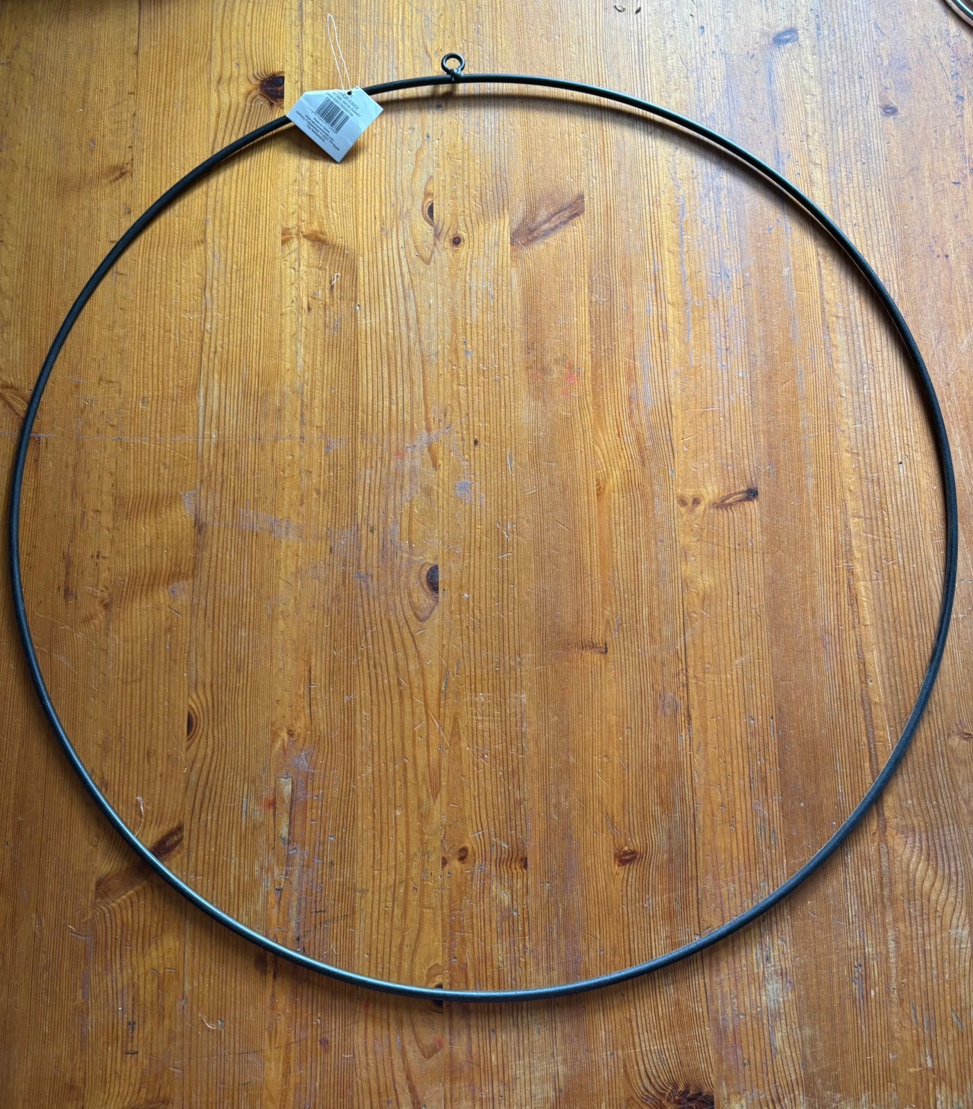 10 zwart metalen ringen 50cm nieuw hobby workshop, Huis en Inrichting, 50 cm, Ophalen of Verzenden, Nieuw, Metaal